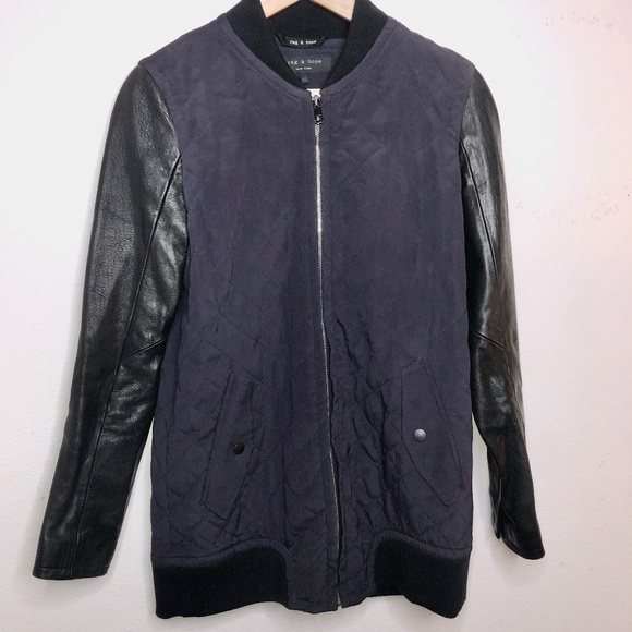 rag and bone varsity jacket